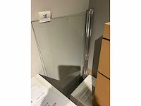 Badklapwand glas - afbeelding 2 van  2