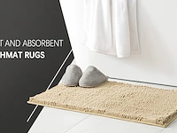 Badmat 70x120 beige - afbeelding 2 van  4