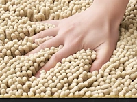 Badmat 70x120 beige - afbeelding 3 van  4