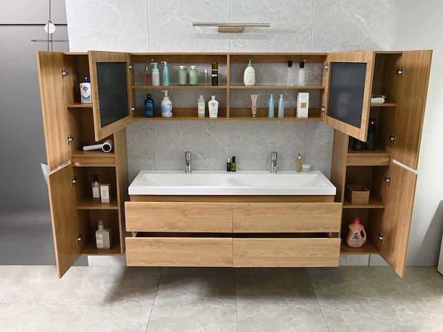Badmeubelset - vonato - luxury 0 - 2-persoons 145 cm - afbeelding 4 van  10