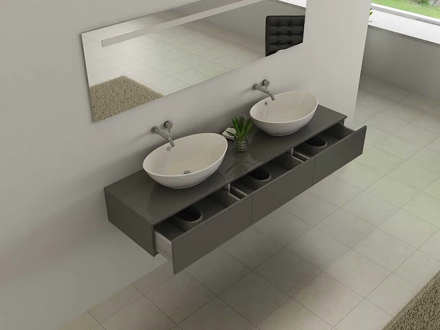 Badmeubelset - vonato - luxury bl90 - 2-persoons 180 cm - afbeelding 3 van  5