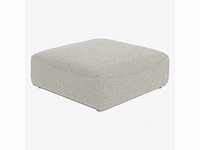 Badstof voetenbank - pearl grey - afbeelding 3 van  5