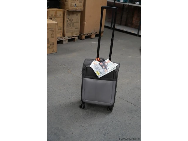Bagagetrolley grijs - afbeelding 1 van  4