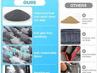 Bagail verzwaarde vest voor krachttraining - afbeelding 4 van  4