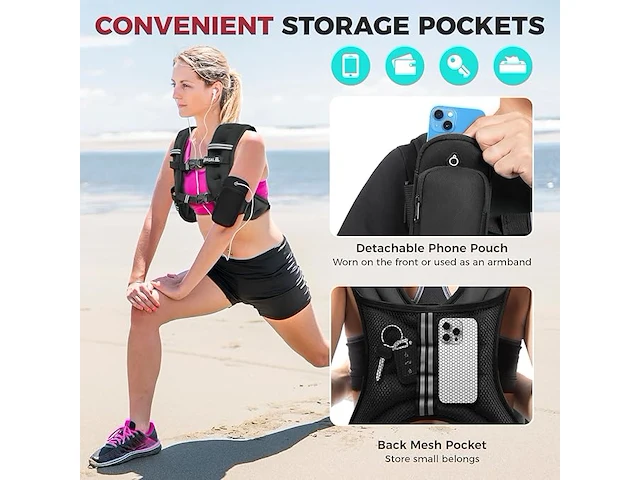 Bagail verzwaarde vest - afbeelding 3 van  5