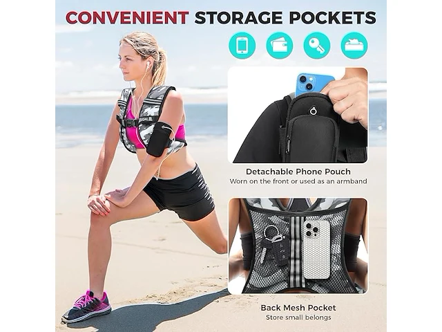 Bagail verzwaarde vest - afbeelding 3 van  6