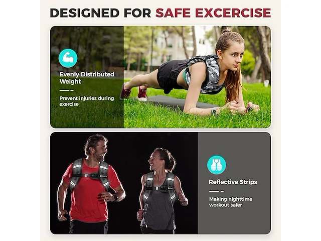 Bagail verzwaarde vest - afbeelding 5 van  6