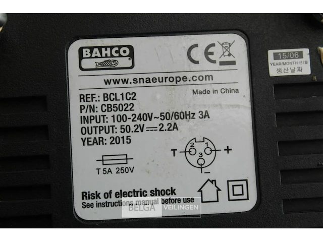 Bahco batterijlader - afbeelding 4 van  4