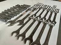Bahco diverse steek/ring- en pijpsleutels (47x) - afbeelding 2 van  11