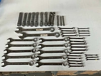 Bahco diverse steek/ring- en pijpsleutels (47x) - afbeelding 1 van  11