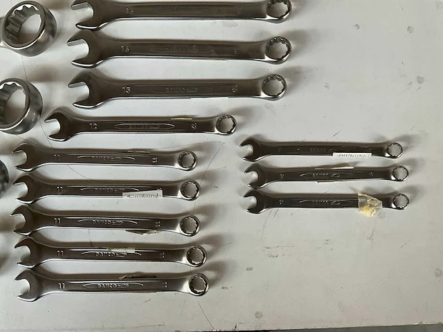 Bahco diverse steek/ring- en pijpsleutels (47x) - afbeelding 7 van  11