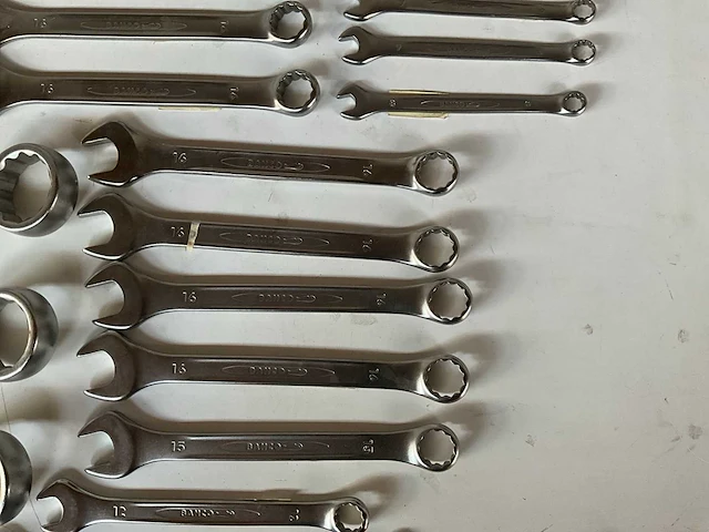 Bahco diverse steek/ring- en pijpsleutels (47x) - afbeelding 8 van  11
