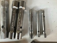 Bahco diverse steek/ring- en pijpsleutels (47x) - afbeelding 10 van  11