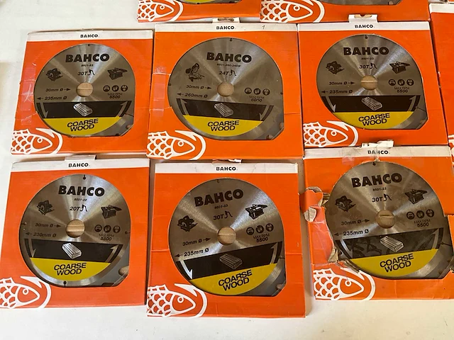 Bahco diverse zaagbladen voor hout (16x) - afbeelding 2 van  8