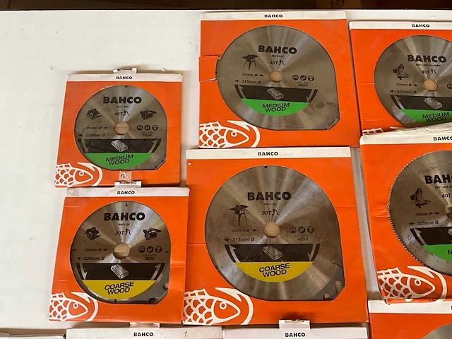 Bahco diverse zaagbladen voor hout (16x) - afbeelding 3 van  8