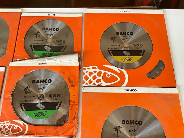 Bahco diverse zaagbladen voor hout (16x) - afbeelding 6 van  8