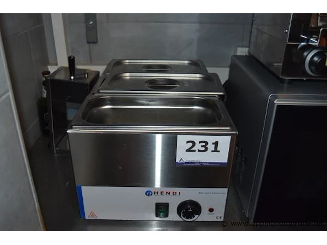 Bain marie hendi - afbeelding 1 van  2