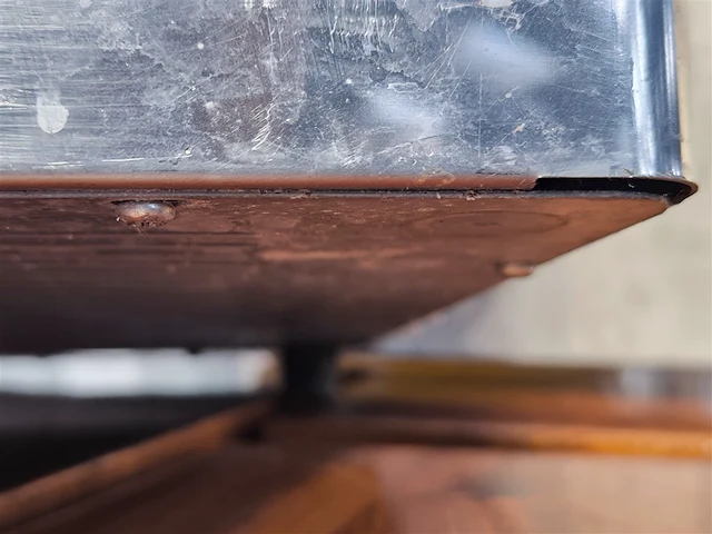 Bain-marie, roller grill, 1 voetje onderaan ontbreekt, getest en werkend - afbeelding 3 van  3