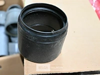 Bak met aanpasringen wc ø80 mm (zonder bak) - afbeelding 1 van  2