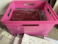 Bak met div tafellakens (±40 st) - afbeelding 6 van  7