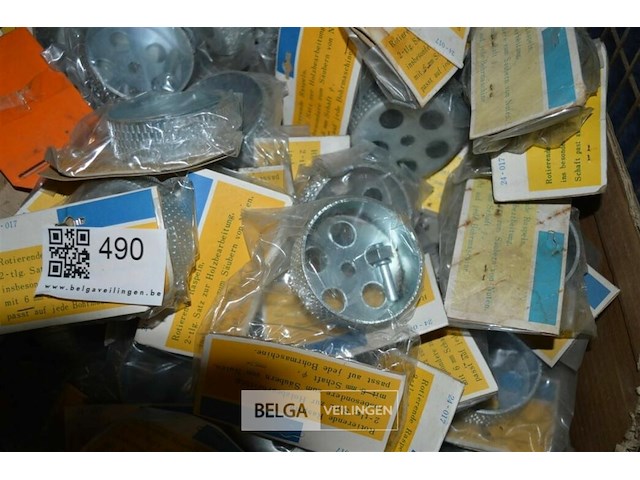 Bak met roterende frezen voor boormachine - afbeelding 2 van  4