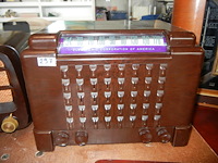 Bakeliet radio eca - afbeelding 1 van  2