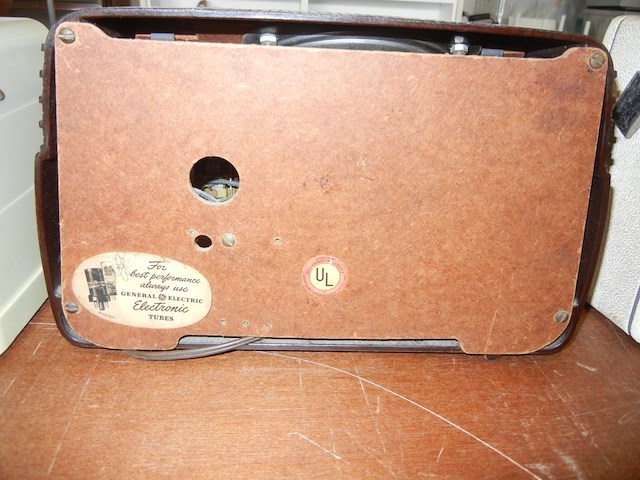 Bakeliet radio general electric - afbeelding 2 van  2