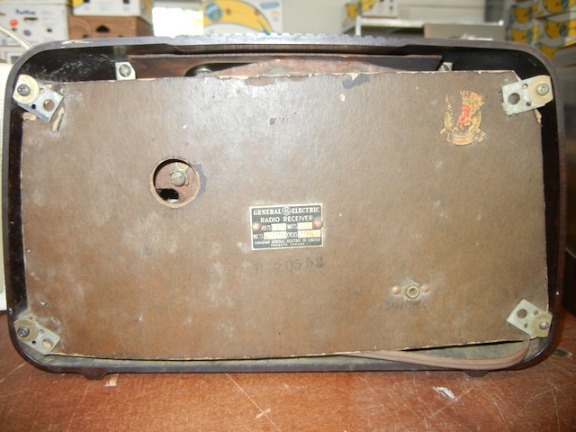 Bakeliet radio general electric - afbeelding 2 van  2