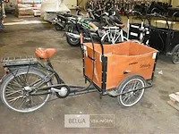 Bakfiets electr speedy largo incl batterij + lader - afbeelding 2 van  3