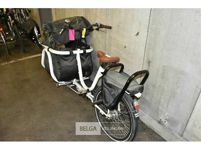Bakfiets johnny loco dames wit - afbeelding 2 van  3