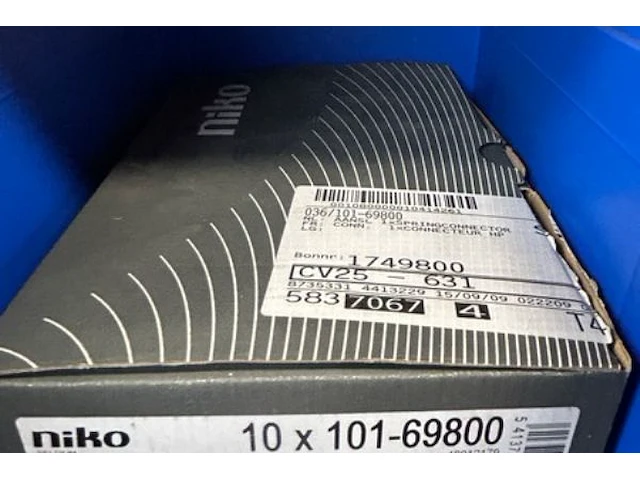 Bakjes electriciteitstoebehoren niko - afbeelding 3 van  5