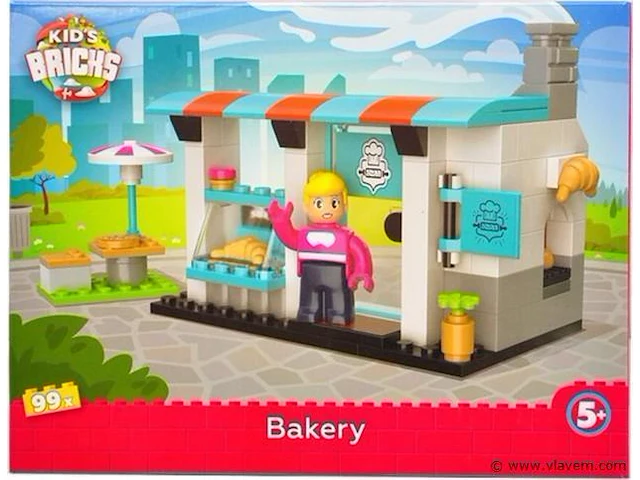 Bakkerij - bouwset - 99 delig - afbeelding 1 van  1