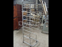 Bakkerij 3 trolleys voor draaitafels - afbeelding 4 van  5