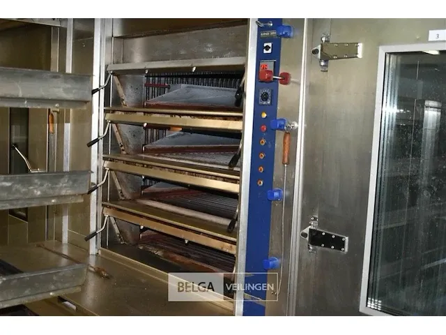 Bakkerij oven hein universal 4 niveau`s met afzuiging - afbeelding 5 van  5