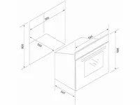 Bakoven 60 cm - afbeelding 2 van  2