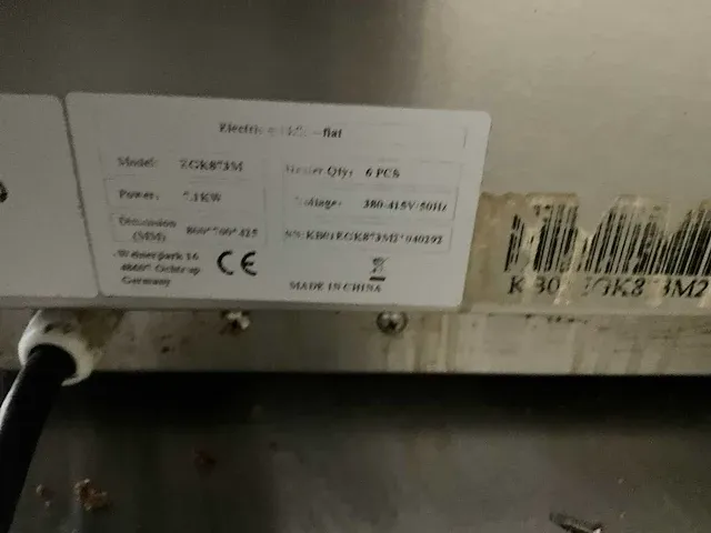 Bakplaat ggmgastro egk873m - afbeelding 6 van  6