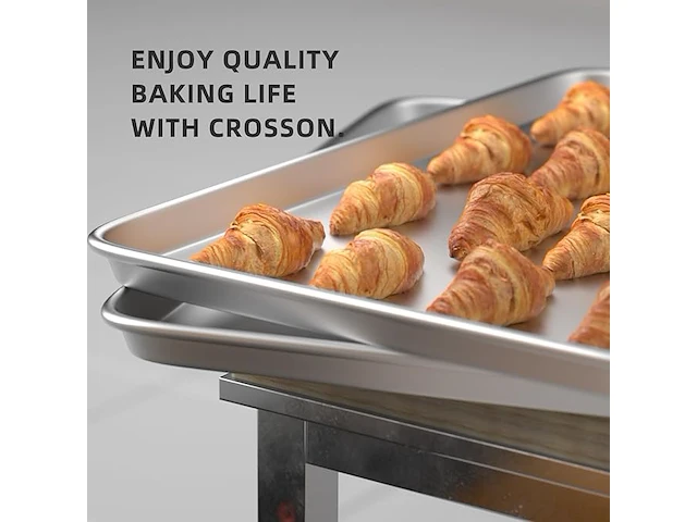 Bakplaat pan aluminium (3 stuks) - afbeelding 2 van  4