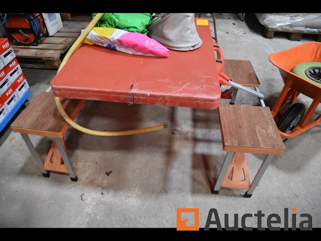 Bakwagen en picknicktafel - afbeelding 6 van  8