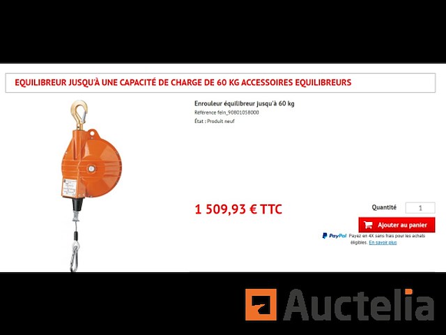 Balancer tot 60 kg fein-belasting - afbeelding 7 van  8