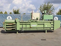 Balenpers valman h40-s-1000 elektrisch 40t 1995 met transportband en onderdelen - afbeelding 1 van  1