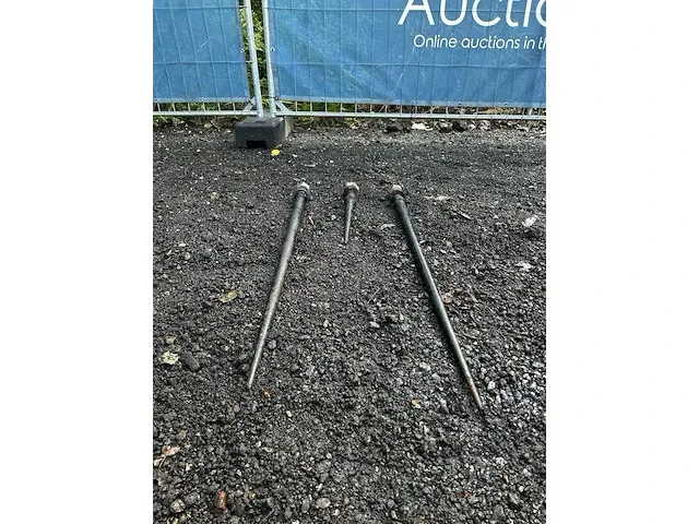 Balenprikkers voor voorladers 3 stuks - afbeelding 1 van  1