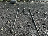 Balenprikkers voor voorladers 3 stuks - afbeelding 1 van  1
