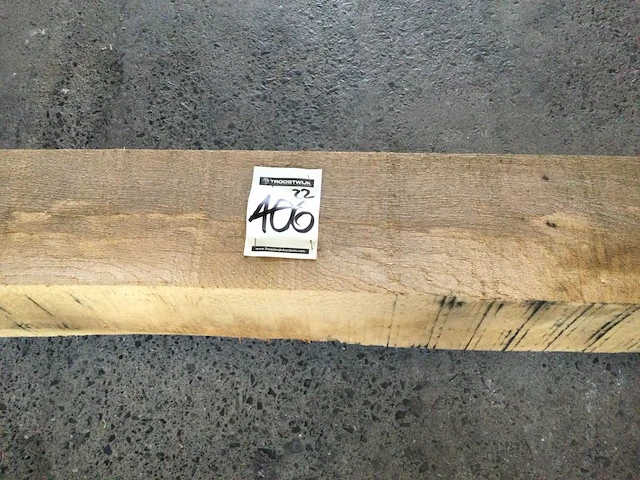 Balk eiken 1860 x 175 x 175 mm ( 1 x ) - afbeelding 4 van  4