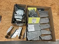 Balkdragers en nagel platen - afbeelding 1 van  10