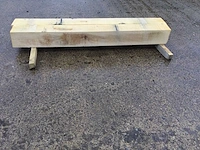 Balken eiken 1880 x 187 x 187 mm ( 2 x ) - afbeelding 8 van  9