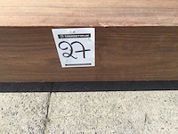 Balken padouck 2750 x 195 x 195 mm ( 2 x ) - afbeelding 5 van  5