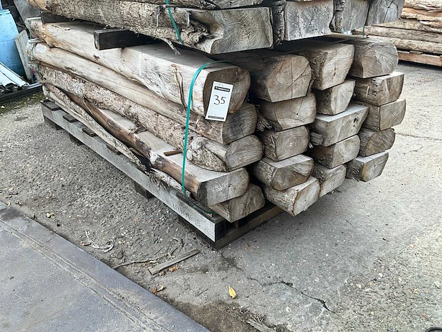 Balken teak - afbeelding 2 van  6