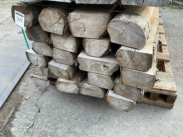 Balken teak - afbeelding 3 van  6