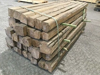 Balken teakhout 2300 mm ( 32 x ) - afbeelding 1 van  11