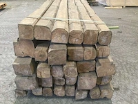 Balken teakhout 2300 mm ( 32 x ) - afbeelding 4 van  11
